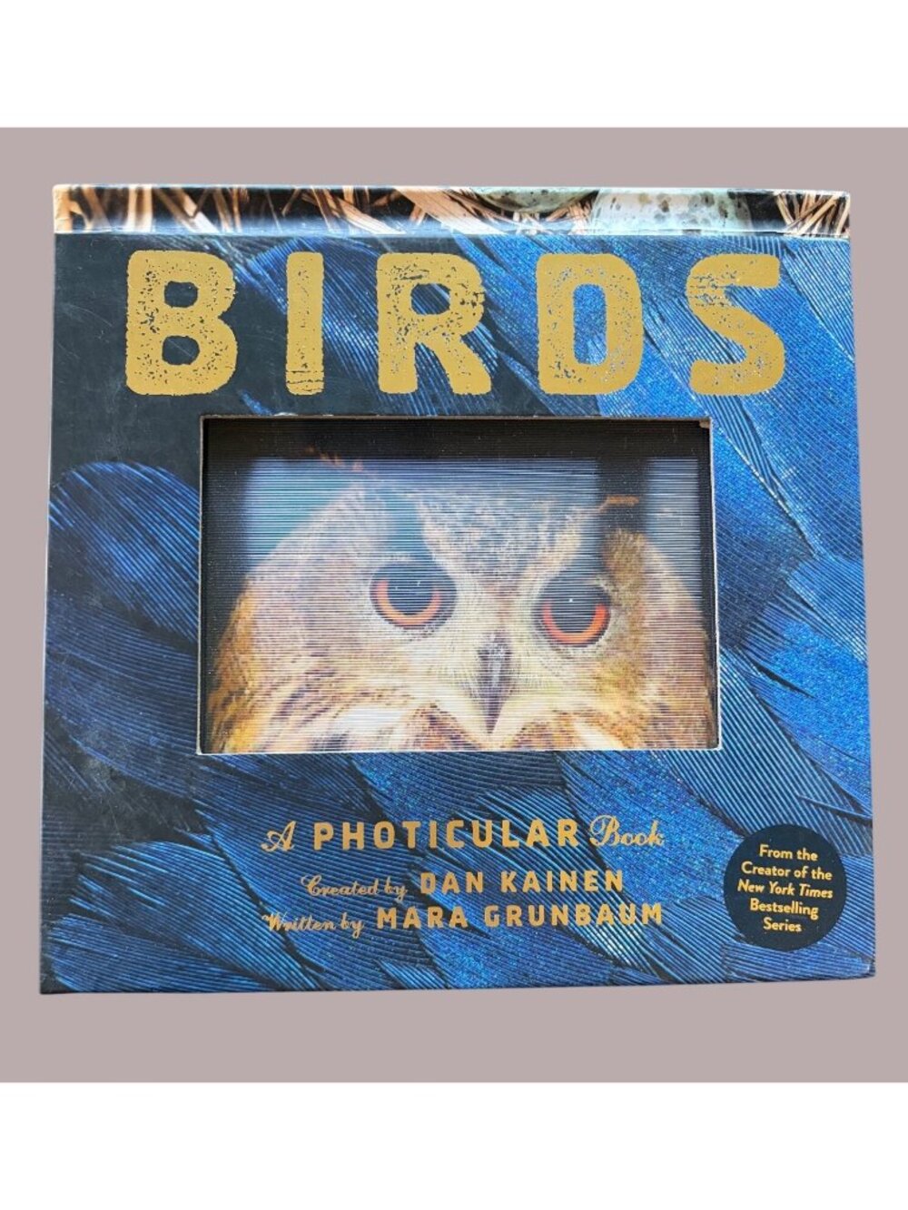 Birds: A Photicular Book By Dan Kainen & Mara Grunbaum Hardcover 2025 Edition St
